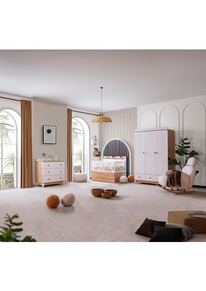 Perla Mdf Bebek Odası Takımı