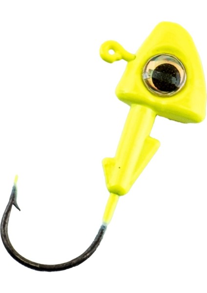 Jighead - Zoka - Kurşunlu Olta İğnesi - (XH-A 07) - Açık Yeşil - 6 Gr