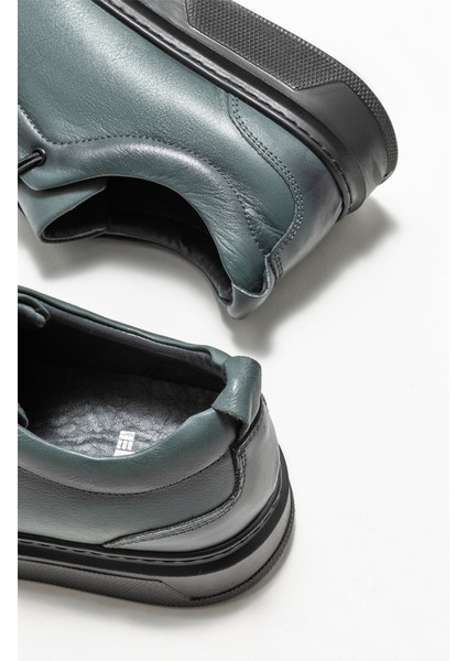 Gri Deri Erkek Günlük Ayakkabı fırsatları