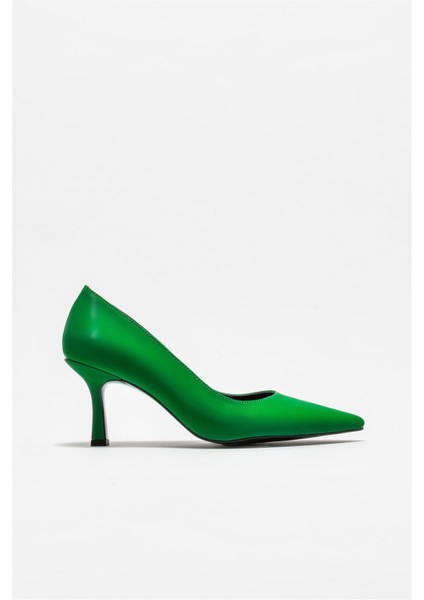 Yeşil Kadın Stiletto