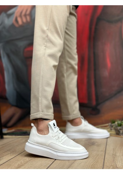 ET0375 Özel Örme Triko Tarz Beyaz Taban Spor Ayakkabı fiyatları