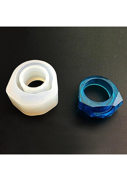 Yüzük Modeli Reçine Epoksi Kalıp - 17MM -Kod:43