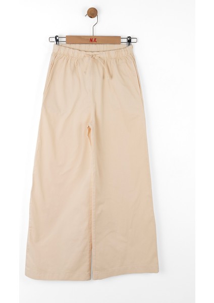 58813 Kız Çocuk Krem Summer Pantolon modelleri