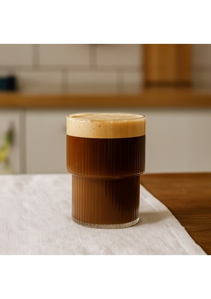 Borosilikat Cam Bardak - Şeffaf - 250 ml