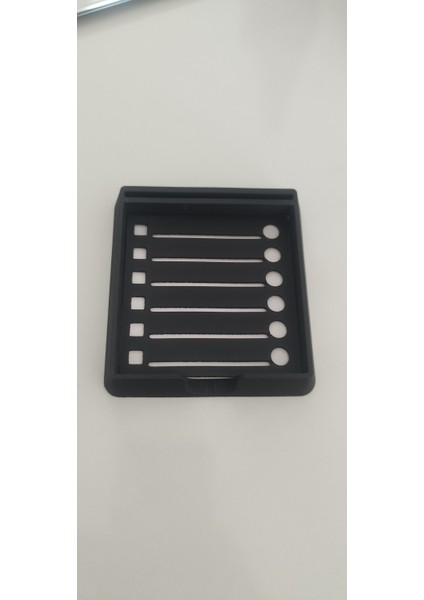 Hatırlatıcı ve Görev Listesi Şablonu || Post-It Uyumlu Plastik Aparat || 3D Pla Baskı || Siyah
