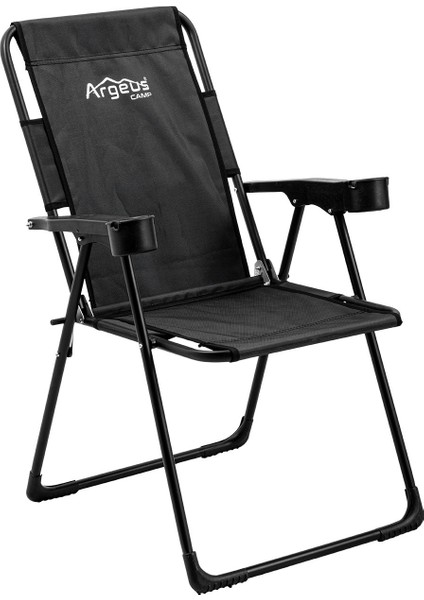 4 Adet Katlanır Kamp Sandalyesi ve Masa Seti - Rest - Siyah - 130 kg Taşıma modelleri