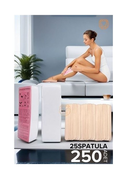 Spatulalı Ağda Bezi 250 Adet