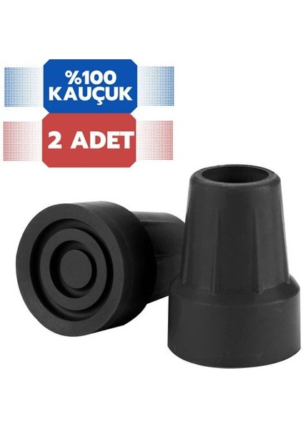 Baston Yürüteç Değnek Treking Ucu 2 cm Çap