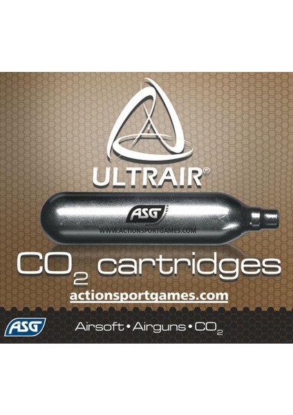 Asg 12 gr Co2 Airsoft Tüpü - 5 Adet