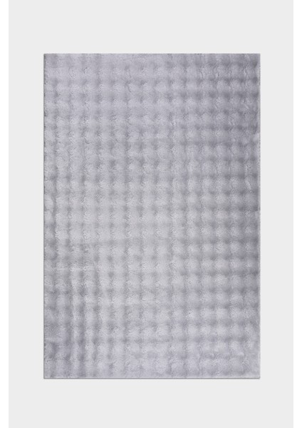 Puffy Bubble Gri Peluş Halı ve Yolluk | Yıkanabilir, Ekstra Yumuşak, Kaymaz, Dökülme Yapmaz fırsatları