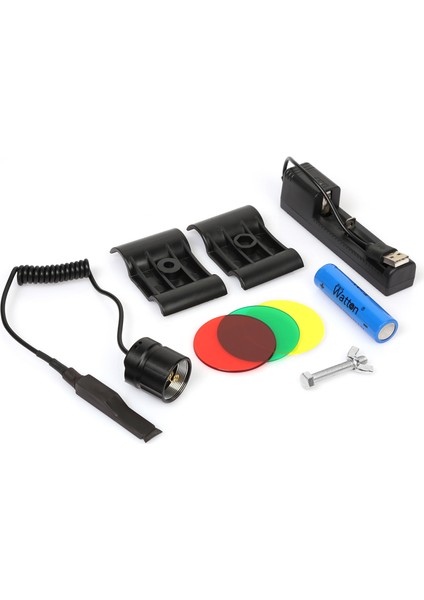 Profesyonel P50LED 3.000 Lümen Şarjlı Av Feneri Watton WT-150 modelleri