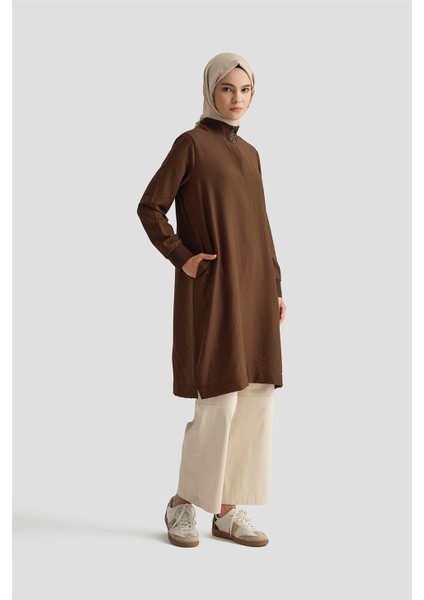 Tunik 25YH412 Kahverengi