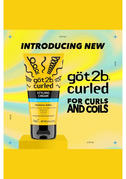 Curled Şekillendirici Saç Kremi 170 gr