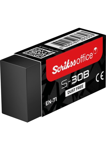 Küçük Boy Siyah Silgi No:30 (S-30B) 3 Adet fiyatları