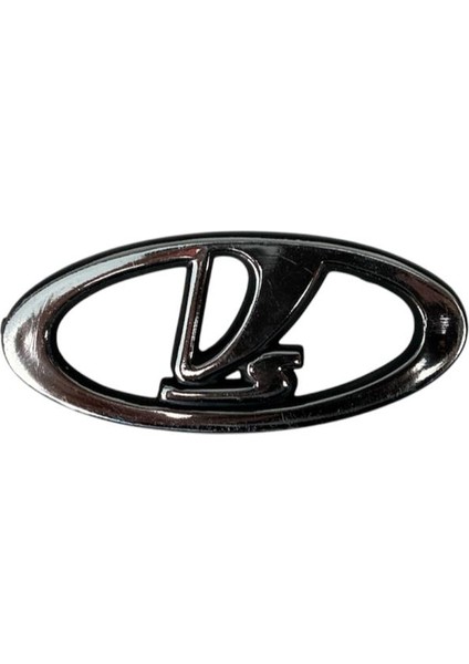 Lada Vega Ön Panjur Logo Amblem Krom
