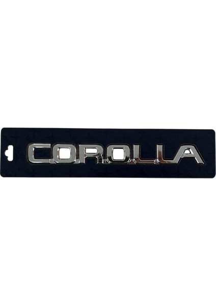 Toyota Corolla 1997-2002 Arka Bagaj Yazısı Krom