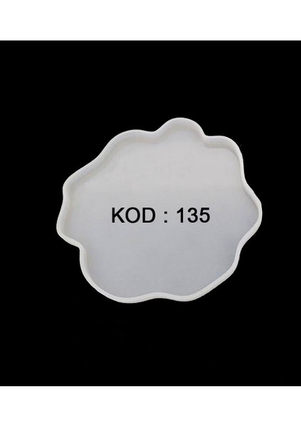 Bardak Altı Reçine Epoksi Kalıp - 3. Boyut -NO:135-KOD:241C