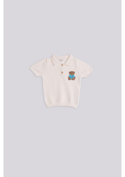 Bg Store Erkek Bebek Beyaz Body