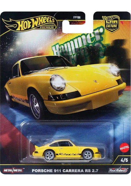 Hot Wheels Premium Serisi Porsche 911 Carrera Rs 2.7 HRW07 modelleri