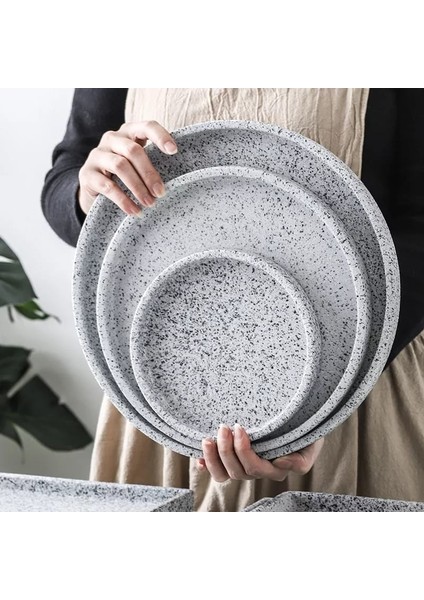 Yuvarlak Tabak Silikon Kalıp -32 CM-KOD:396