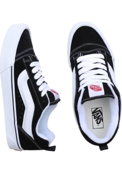 Knu Skool VN0009QC6BT1 Unisex Siyah Günlük Sneaker Ayakkabı