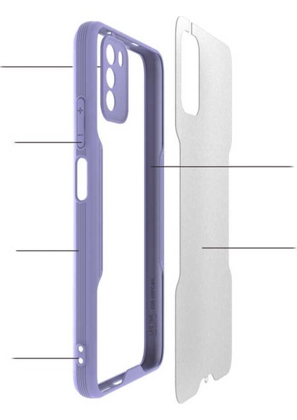Xiaomi Poco M3 Uyumlu Kılıf 0,2mm Ultra Ince Kamera Lensi Korumalı fiyatları