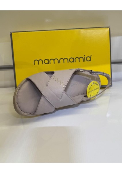 D25YS 2855 Hakiki Deri Kadın Sandalet modelleri