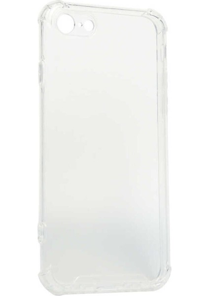 Apple iPhone Se 2020 Kılıf Lens Korumalı Köşeleri Hava Yastıklı Army Standart