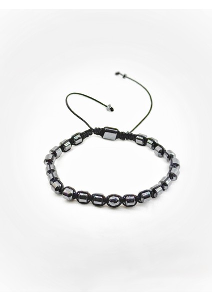 Hematit Taşı Doğal Taş Makrome Bileklik fiyatları