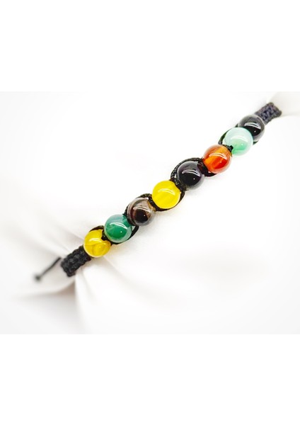 Akik Taşı Makrome Bileklik modelleri