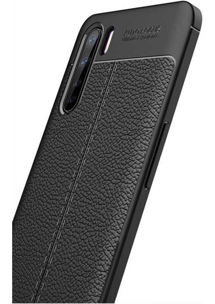 Oppo A91 Uyumlu Deri Görünümlü Kılıf indirimleri