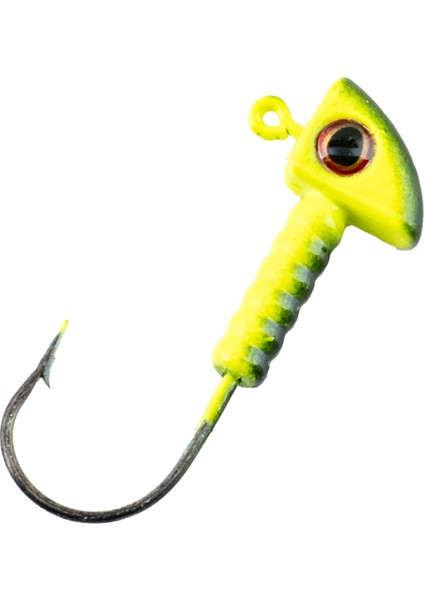 Jighead - Zoka - Kurşunlu Olta İğnesi - (XH-A 06) - Yeşil Siyah - 8 Gr - 5 Adet fırsatları