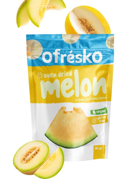 Fırında Kurutulmuş Kavun 50 G Doypack - Kuru Meyve