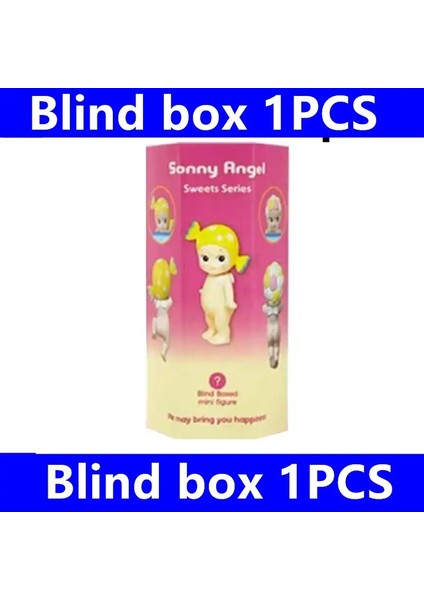 Kutu S Melek Küçük Angel Hippers Bebek Şeker Evi Serisi Kutu Bebek Oyuncak Melek Figür Renk: Kutu Tg 1 Pcs (Yurt Dışından)