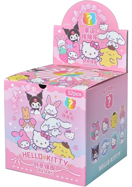 32PCS/SET Kutu Anime Sanrio Capya Dikiş Figürü Karikatür Silgi, Çocukların Hediye Rengi Için Bebek Oyuncağı: 1box (32PCS) (Yurt Dışından)