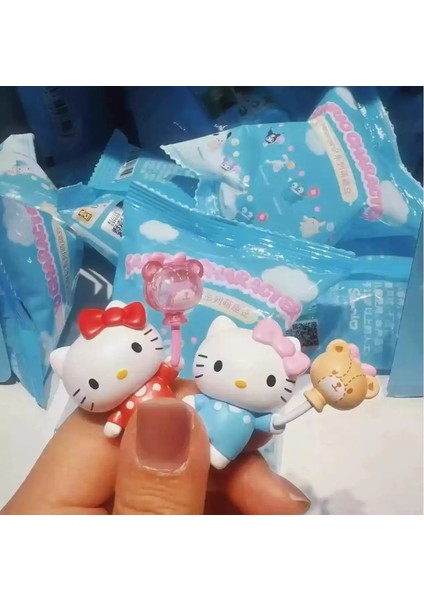 Anime Sanrio Balon Tur Serisi Kutu Pop Bean Blind Tag Tue Bebek Model Koleksiyonu Anime Figür Hediyesi Çocuklar Için Toyscolor: Random 1 Bag (Yurt Dışından)