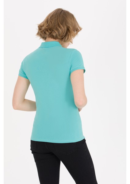 Kadın Mint Tişört Basic 50266348-VR090