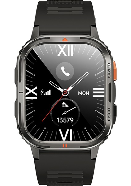 SW05 Watch Ios ve Android Uyumlu Tft Ekranlı IP68 Sertifikalı Akıllı Saat Siyah