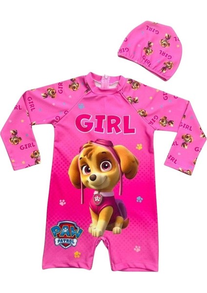 Paw Petrol Uzun Kollu Mayo - Pembe