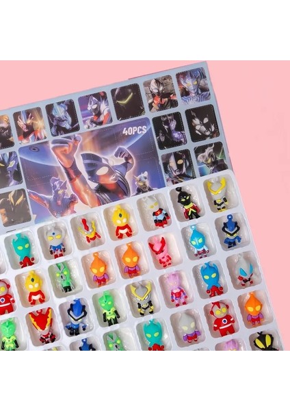 40PCS Sanrio Hellokitty Melody Bebek Karikatür Hediye Kutusu Deliği Kıy Çocukların El Yapımı Sevimli Sürpriz Kutu Doğum Günü Hediye Kilini: D (Yurt Dışından)