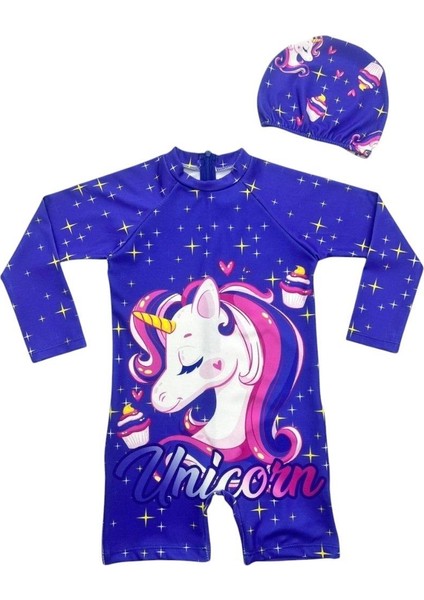 Unicorn Uzun Kollu Mayo - Lacivert