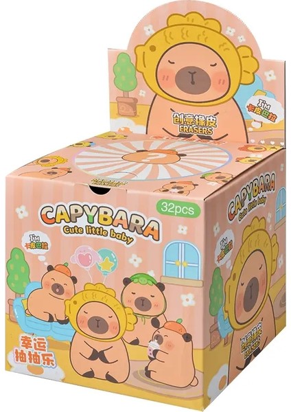 32PCS/SET Kutu Anime Sanrio Capya Dikiş Figürü Karikatür Silgi, Çocukların Hediye Rengi Için Bebek Oyuncağı: 1box (32PCS) (Yurt Dışından)