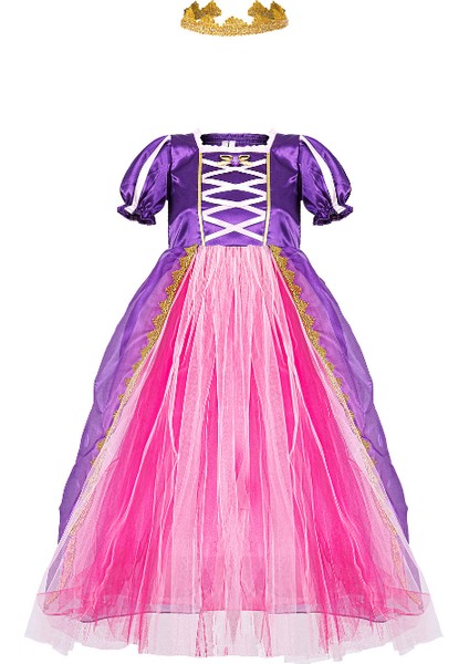 Rapunzel Kız Çocuk Kostümü fiyatları