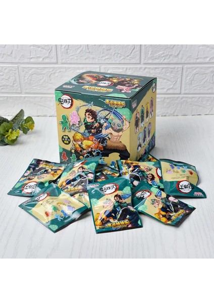 32PCS/SET Pokemon Kutusu Anime Sanrio Capya Dikiş Figür Karikatür Çocuklar Için Çocuk Için Bebek Oyuncak: 1box (32PCS) (Yurt Dışından)