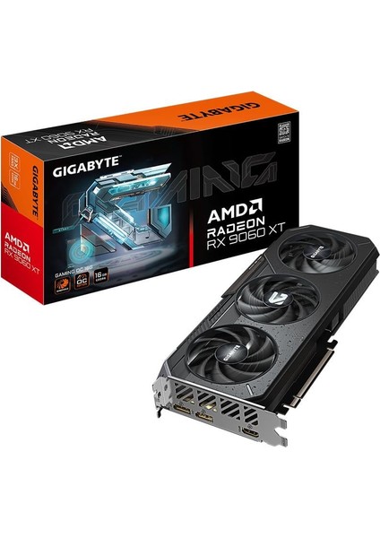 Gıgabyte Radeon Rx 9060 Xt Gamıng Oc 16GB Gddr6 128BIT Amd Ekran Kartı