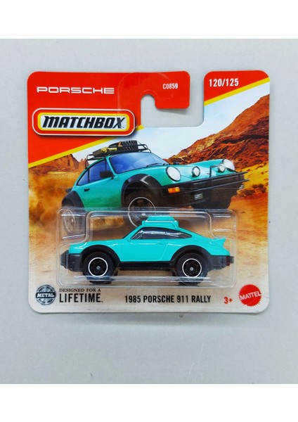 1985 Porsche 911 Rally Model Araba