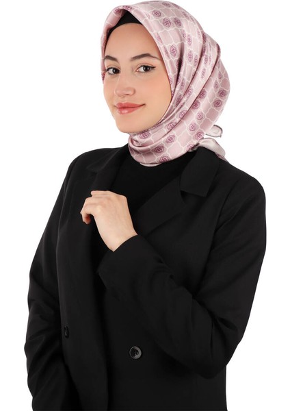 Pudra Monogram Ipek Eşarp