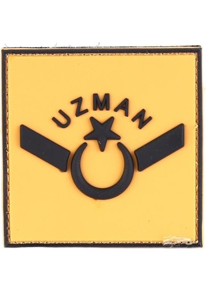 Plastik Patch - Peç Uzman Rütbe Bej-Uzm.çvş