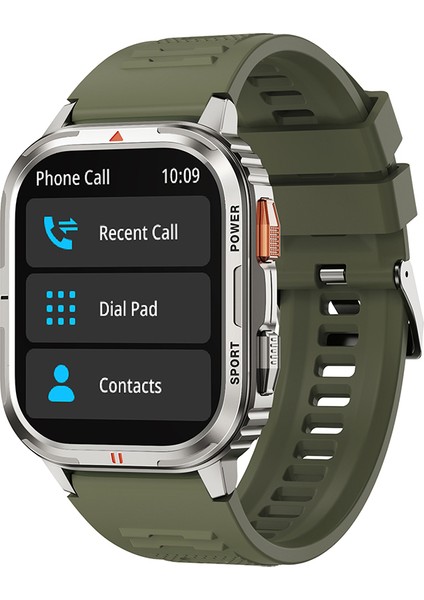 SW05 Watch Ios ve Android Uyumlu Tft Ekranlı IP68 Sertifikalı Akıllı Saat Gümüş