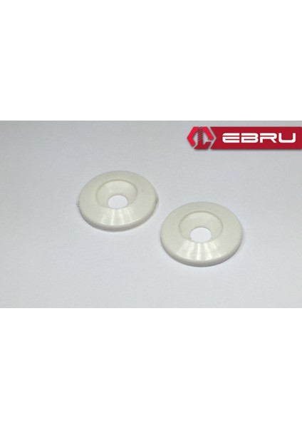 Ebru Plastik Vida Pulu 15MM, Delik: 5 mm - 1000 Adet